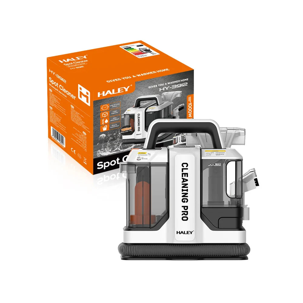 Aparat Aspirator Profesional de curățat cu injecție-extracție HALEY HY-3912, 1000W
