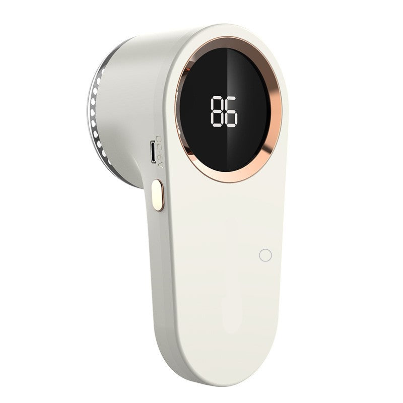 Aparat Electric pentru Curățat Scame cu 6 Lame și Display Digital