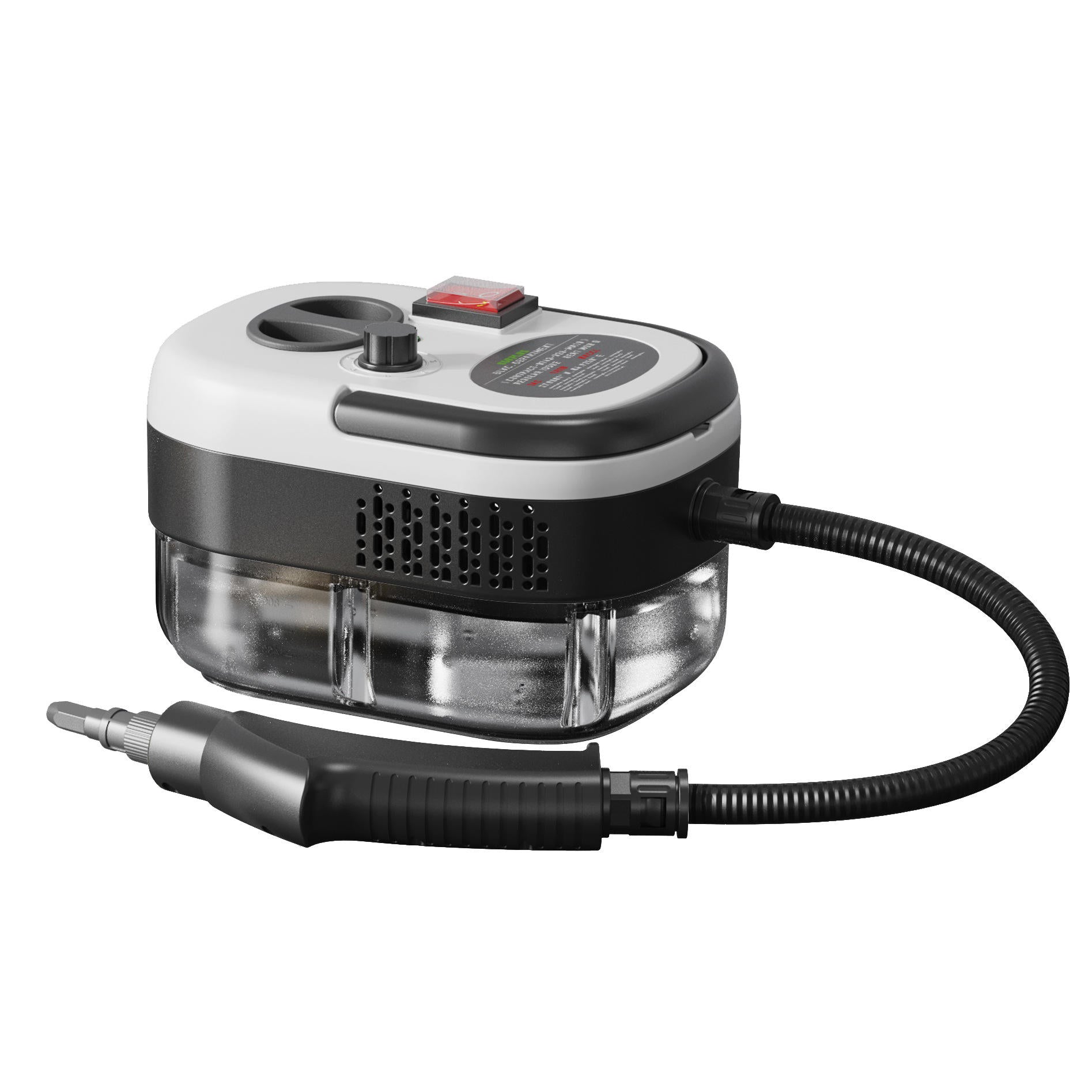 Aparat de Curatat cu Abur Portabil, 2500W, Rezervor 1000ml, 6 Trepte de Abur