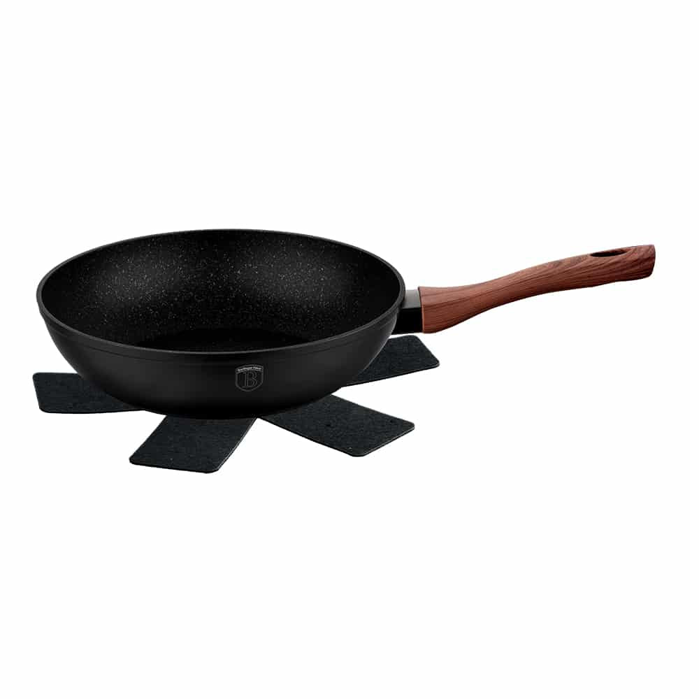 Tigaie Wok Ø28 cm – Berlinger Haus Ebony Rosewood Collection