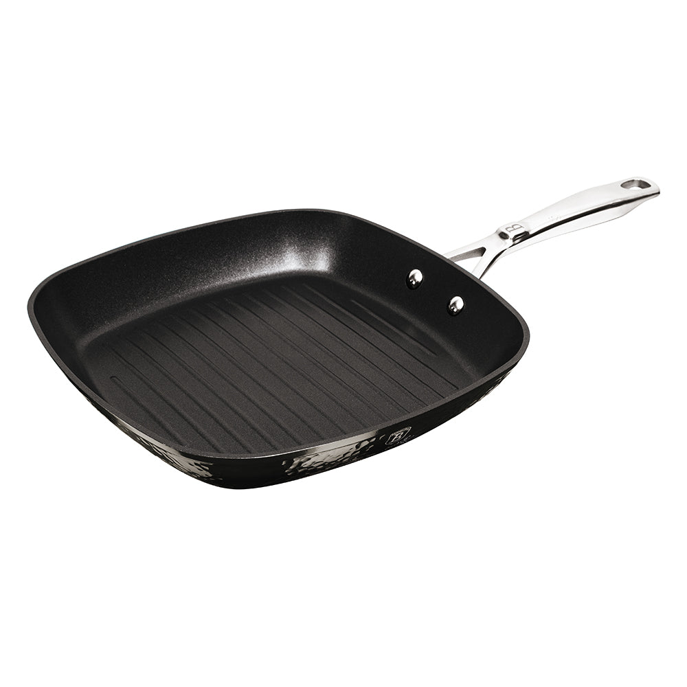 Tigaie grill Berlinger Haus BH 6658 – Shine Basalt Collection, 28 cm
