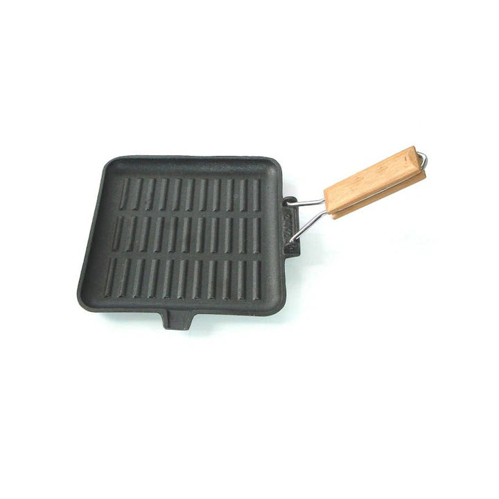 Tigaie Grill din fontă 26 cm – Bachmayer BM-330