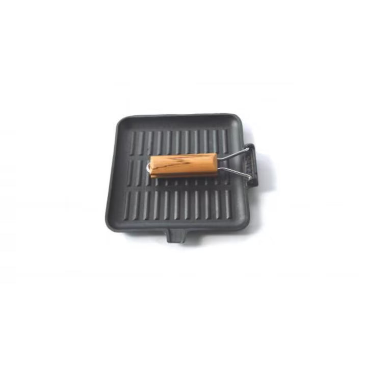 Tigaie Grill din fontă 26 cm – Bachmayer BM-330