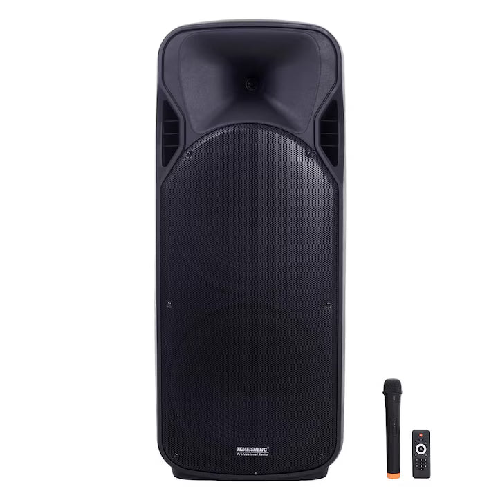 Boxă Portabilă Activă AT Performance A15-15, 800W, Bluetooth, Microfon Wireless, Autonomie 8 Ore