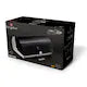 Cutie pentru Paine din Inox, Design Modern Black Grain, Capacitate Mare 38.5 cm, Negru Texturat