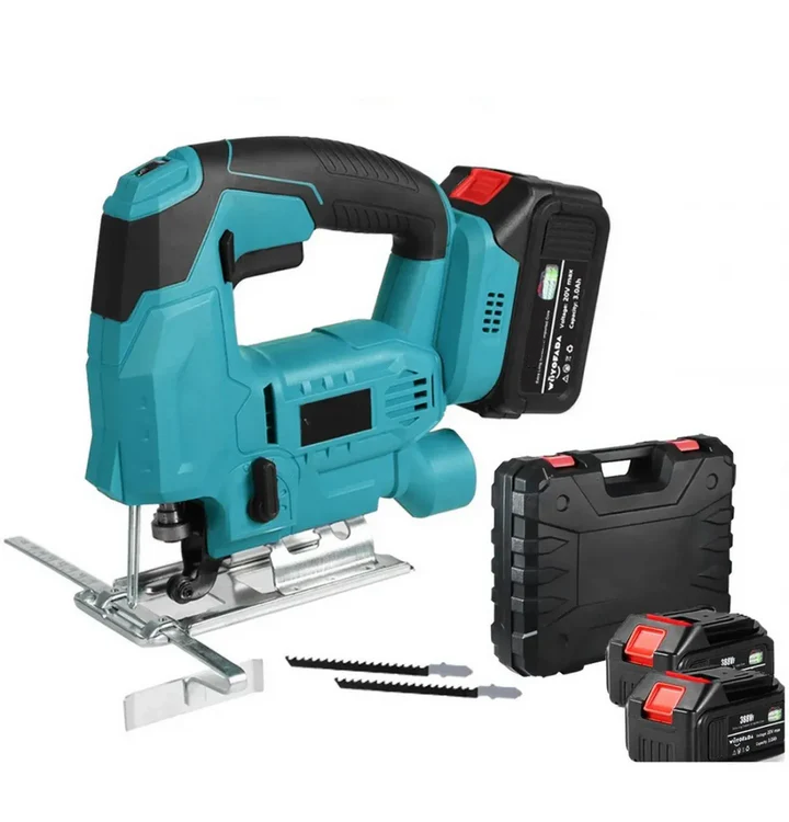 Fierăstrău Pendular (Șoricel) Fără Fir, 48V, 0–3200 RPM, 3 Trepte Pendulare, Tăiere în Unghi 45°, 2 Acumulatori 4.0Ah + Trusă