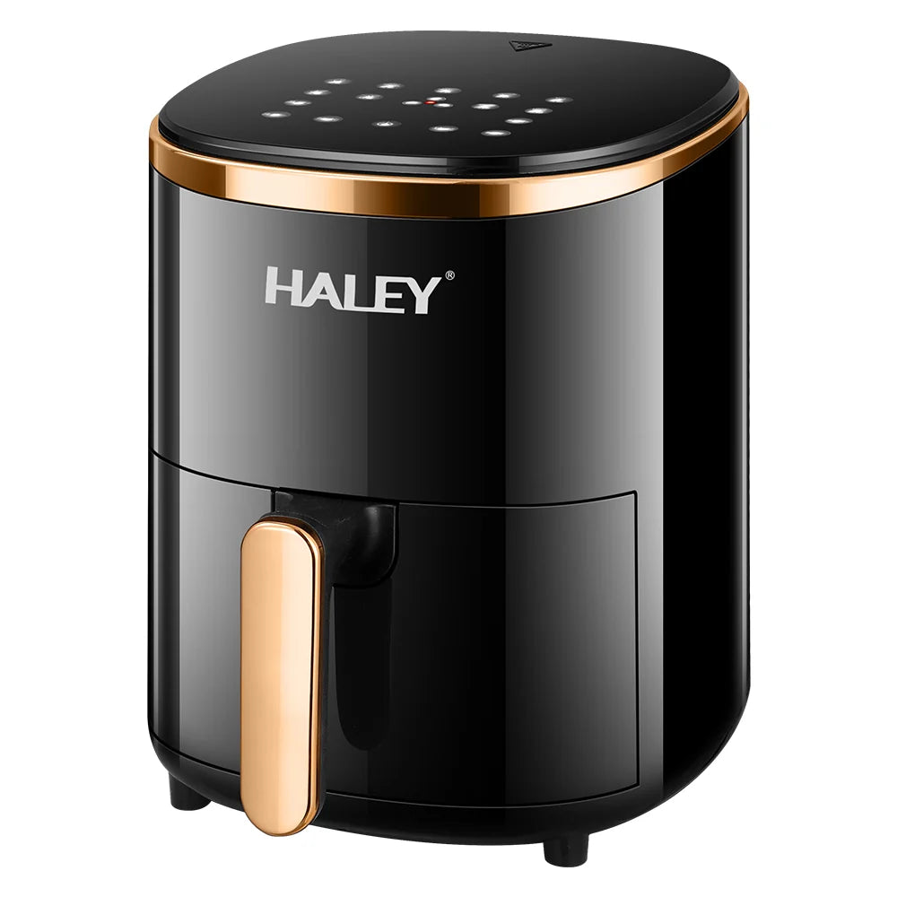 Friteuză cu Aer Haley, 6L, 2000W, Touchscreen Digital, Programe Presetate, Gătire cu Aer Cald