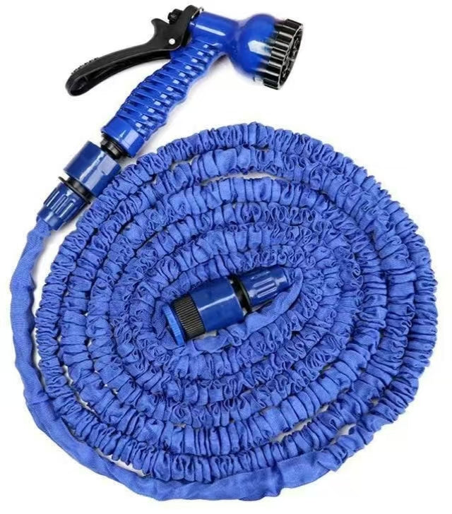 Furtun de Grădină Extensibil 30m, Ușor și Compact, cu Pistol Multifuncțional Inclus