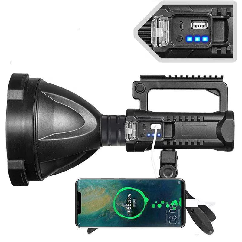 Lanterna W5120 SIKS – LED, 4 Moduri de Lumină, Powerbank, Trepied Inclus