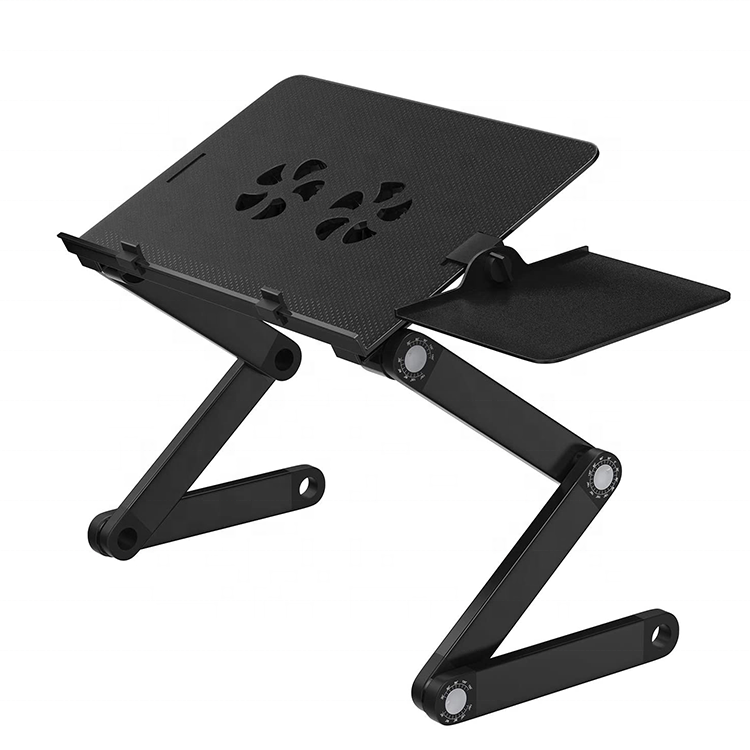 Masuta Laptop Multifunctionala, Pliabila si Reglabila, cu 2 Coolere si Suport Mouse
