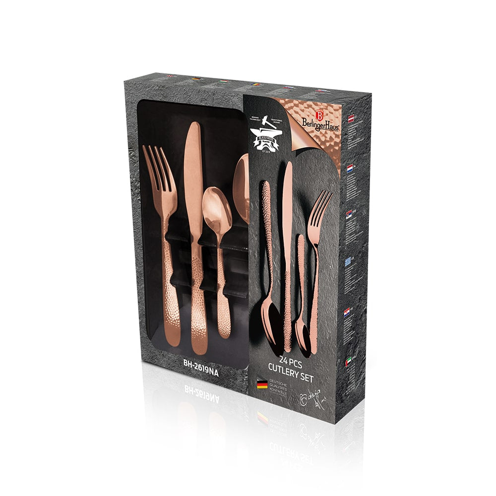 Set tacâmuri 24 piese Berlinger Haus BH-2619NA – I-Rose Collection