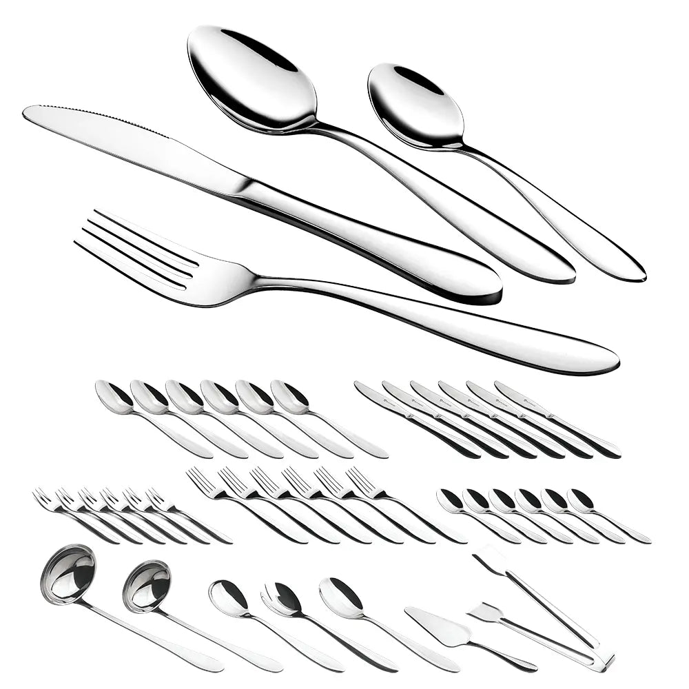 Set tacâmuri 38 piese Premium Blaumann BL-3207 – Oțel inoxidabil