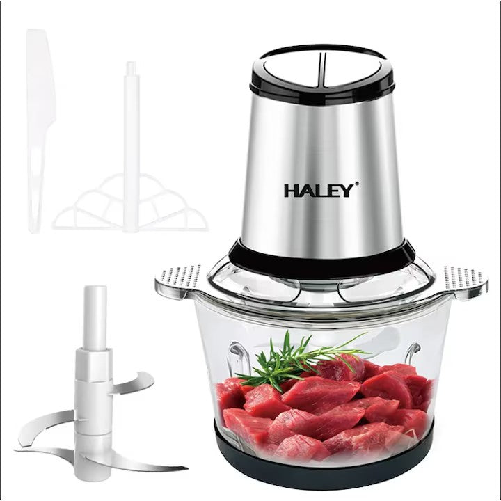 Tocător Multifuncțional HALEY HY-1224 din Oțel Inoxidabil, Vas 2L, 220V
