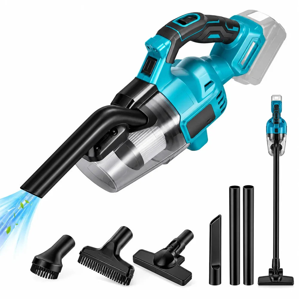 Aspirator Portabil Fără Fir 18-20V MAX, Putere Mare de Aspirare, Accesorii Multiple, Auto & Casă – ATP-768