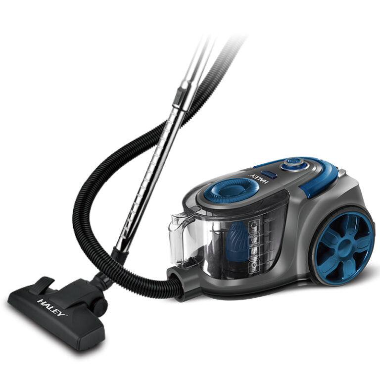 Aspirator fără Sac HALEY, 3000W, 4.5L, Ciclonic, Tub Telescopic, Putere Mare de Aspirare, pentru Covoare și Pardoseli