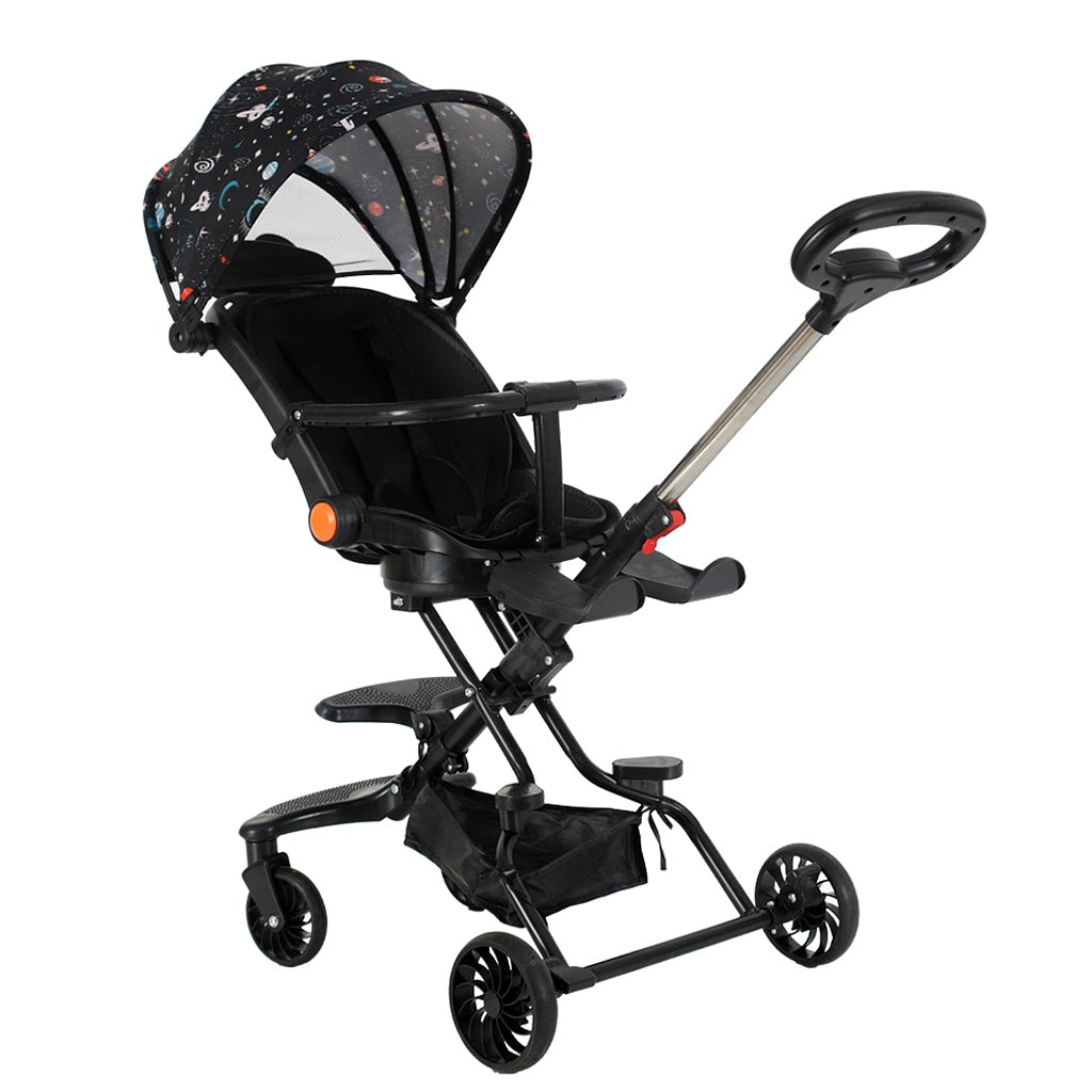 Cărucior Sport Reversibil KIDOO KD-2012, Pliabil Compact, Roți 360°, Copii 6–36 luni