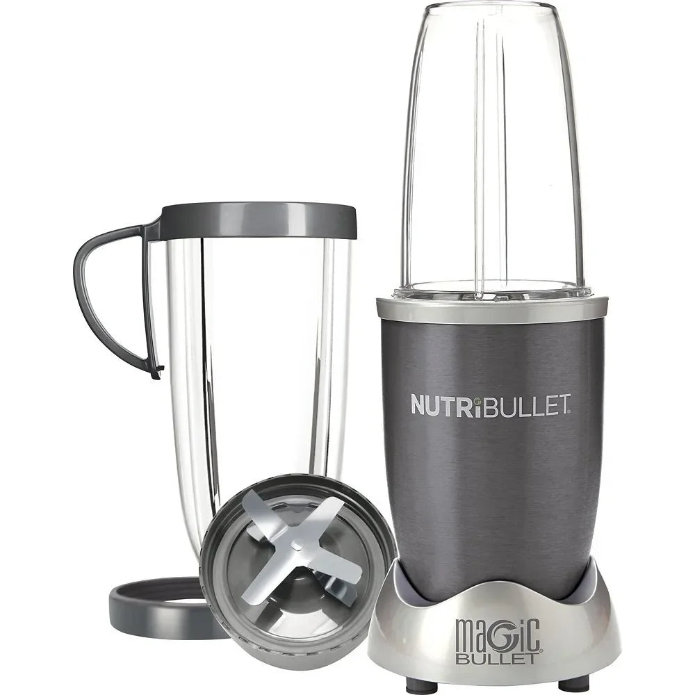 Blender NUTRIBULLET Original, 0.7l, 1 treapta viteza, 600W, argintiu-gri