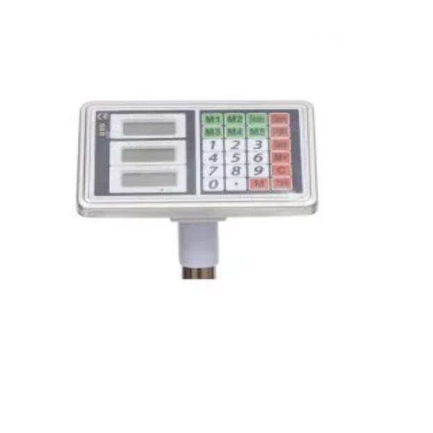 Cântar Electronic 1000 kg cu Platformă 80 x 60 cm, Capacitate, Funcție Tara, Acumulator, Afișaj LCD
