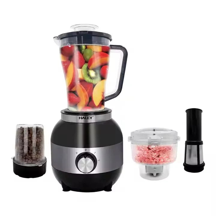 Blender Multifuncțional HALEY HY-2908, 1200W, Vas 1.8L, Touchpad, Lame Inox, Sistem Anti-Picurare