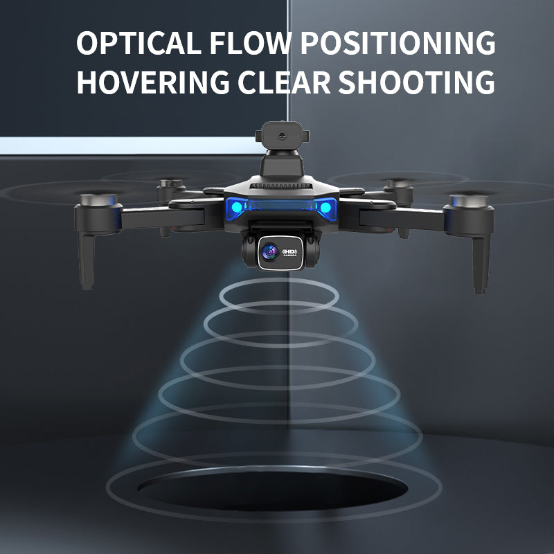 Dronă Inteligentă Pliabilă, Cameră Dublă, Evitare Obstacole 360°, Brushless