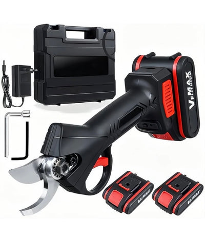 Foarfecă Electrică de Grădină 48V, 500W, Lamă SK5, 2 Acumulatori Li-Ion, Brushless – Visivo