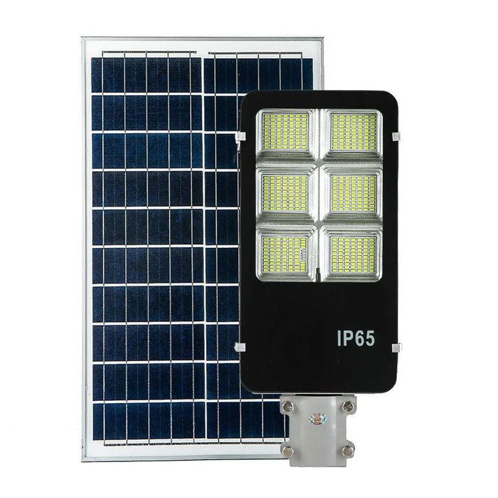 Lampă Stradală LED 600W, IP65, cu Panou Solar, pentru Exterior