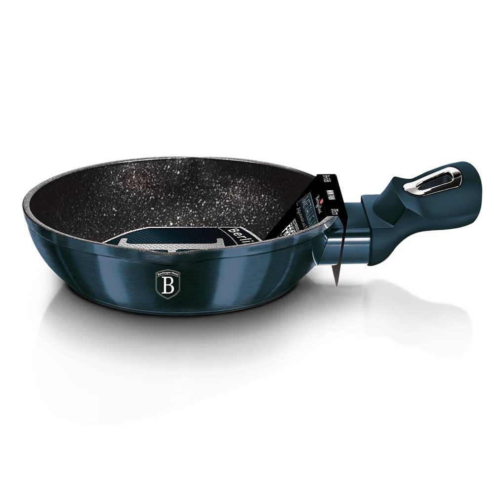 Mini tigaie fără capac Ø16 cm – Berlinger Haus BH-6186 Metallic Line Aquamarine Edition