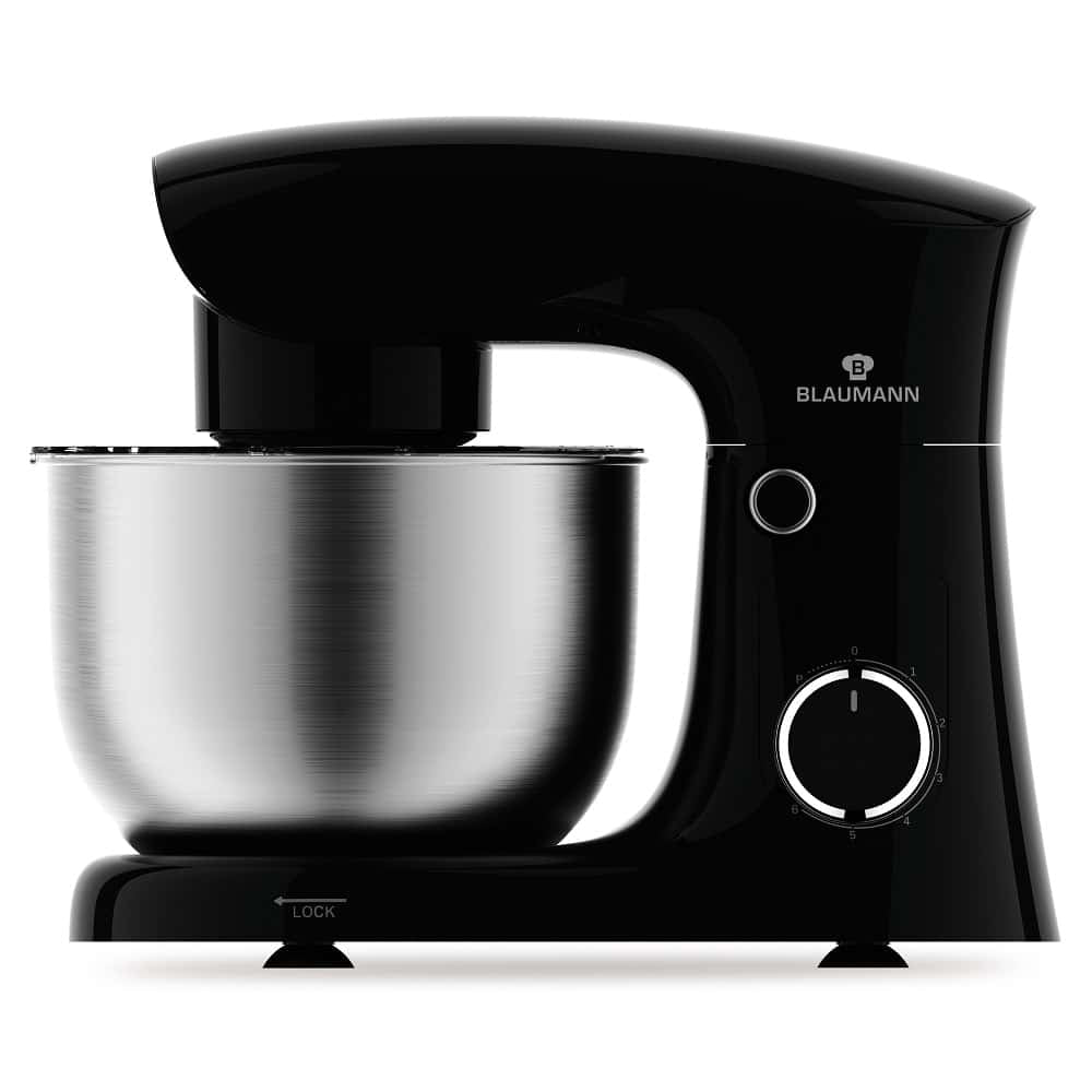 Mixer Planetar Blaumann BL9016, 1500W, 4L, 6 viteze + funcție Pulse, negru-argintiu