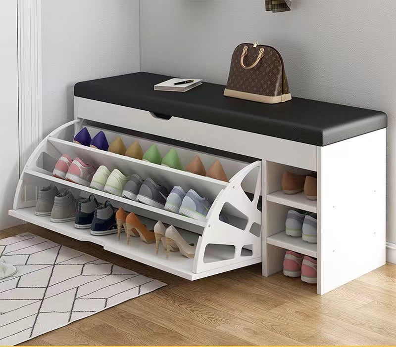 Pantofar tip Bancheta pentru Hol, Organizator Pantofi 80 x 34 x 51 cm