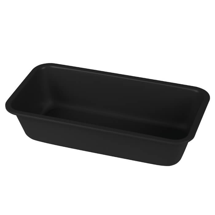 Tavă dreptunghiulară pentru chec sau cozonac 33x14 cm – Berlinger Haus BH 7886, Matte Black Collection