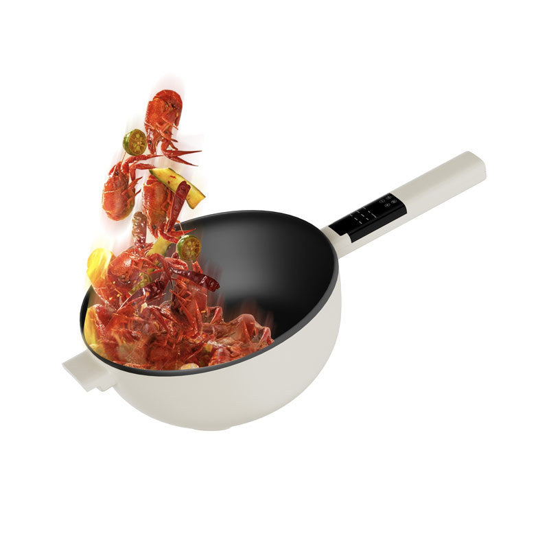 Tigaie Electrica Multifunctionala, 26cm, 1000W, 3L, cu Accesoriu pentru Aburi