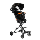 Cărucior Sport Pliabil KIDOO KD-2010, Ultra Compact, Roți 360°, Copii 6–36 luni