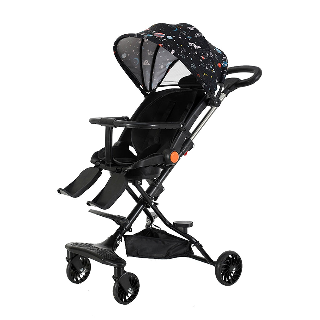 Cărucior Sport Reversibil KIDOO KD-2012, Pliabil Compact, Roți 360°, Copii 6–36 luni