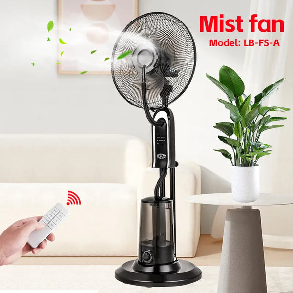 Ventilator cu Ceață Răcoritoare Control