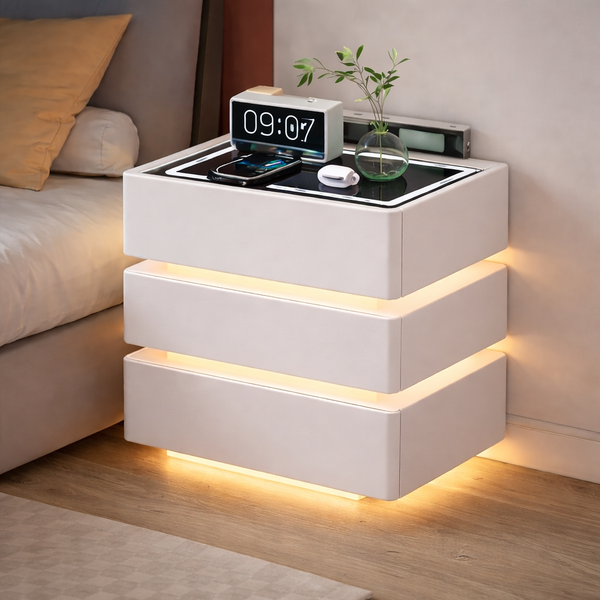 Noptieră Smart Premium Multifuncțională Modern DeLux