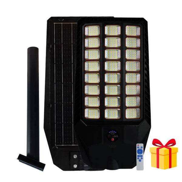 Lampa Solara Stradala Innova Smart Home Genesis 1000W, Senzor Miscare si Lumina, IP66, Telecomanda, 