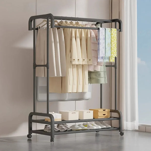 Suport Haine Multifuncțional Mobil Practic