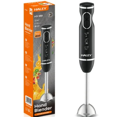 Blender Portabil Haley HY-1119 400W cu Lame Inox – 2 Viteze, Zdrobire Gheață, Compact