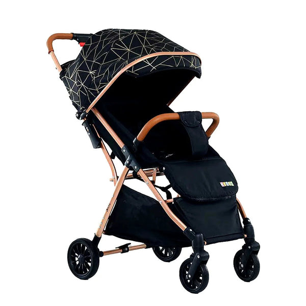 Cărucior Copii KIDOO 6607, Pliere Automată, Spătar Reglabil, Suspensii, 0–36 luni, până la 22 kg