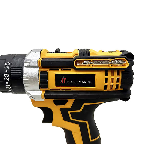 Trusă Bormașină 48V ATP-960 – 2 Acumulatori 5.0Ah, 42Nm, Set 30 Accesorii